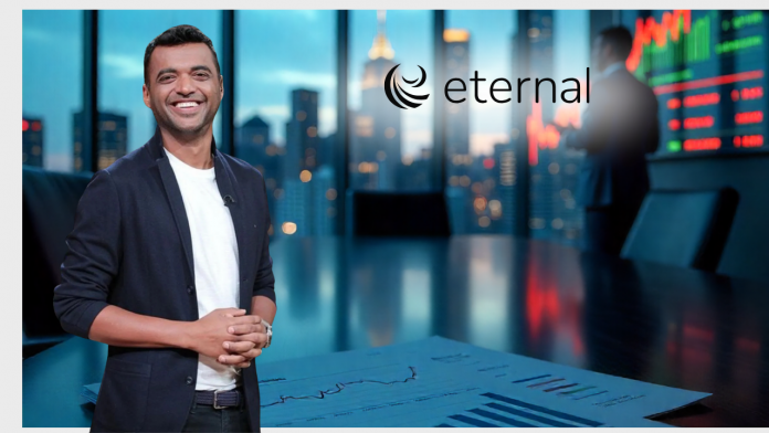 Deepinder Goyal’s Eternal Sees 90% Profit Crash in Q1FY26 Even as Revenues Jump 70% to ₹7,167 Cr Image of Eternal.