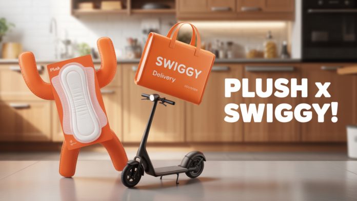 Plush Teams Up with Swiggy Instamart to End Period Panic with a Fast, Funny, and Fresh Ad That’s Winning Eyeballs and Hearts Image of Swiggy