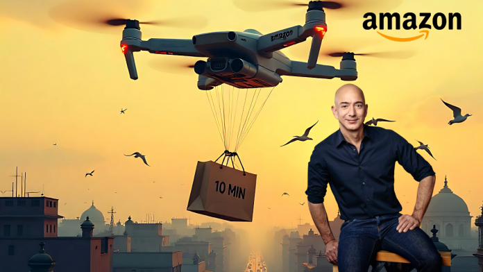 Jeff Bezos’s Amazon Just Crashed the 10-Minute Grocery Party in Delhi — Zepto, Blinkit & Swiggy Should Probably Panic Image of amazon