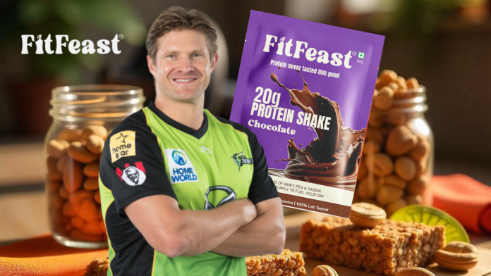 FitFeast Ropes in Shane Watson as Investor & Brand Face; Bags ₹5.5 Cr in Seed Funding Led by IPV Image of fitfeast.