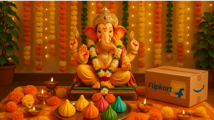 Flipkart Strengthens Cultural Connection with Flipkart Minutes Offering Ganesh Chaturthi Modaks, Decorations, and Tradition at Speed Flipkart Minutes