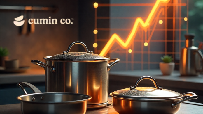 Cumin Co. Raises $1.5 Million from Fireside and Huddle, Bets on Patents and Enviromax™ Tech to Redefine India’s Cookware Market Image of cumin co.
