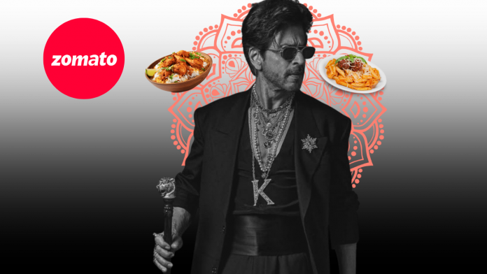 Zomato Serves Star Power with Shah Rukh Khan as Brand Ambassador, Backs $20B Growth Play Against Swiggy & Zepto Image of zomato